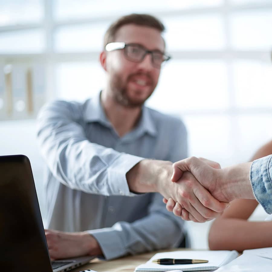 Sharetech Technology Support Handshake