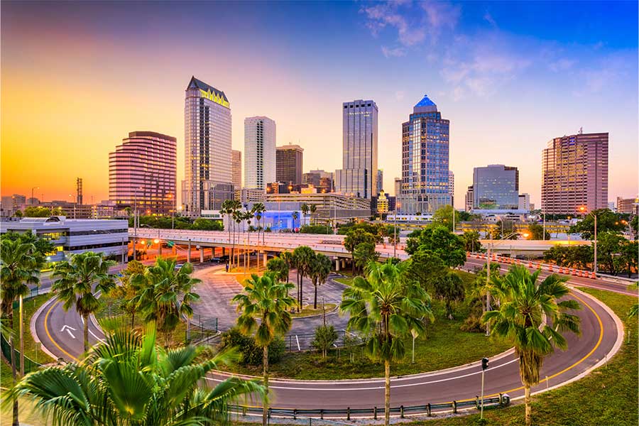 Tampa Florida Sharetech Service Area